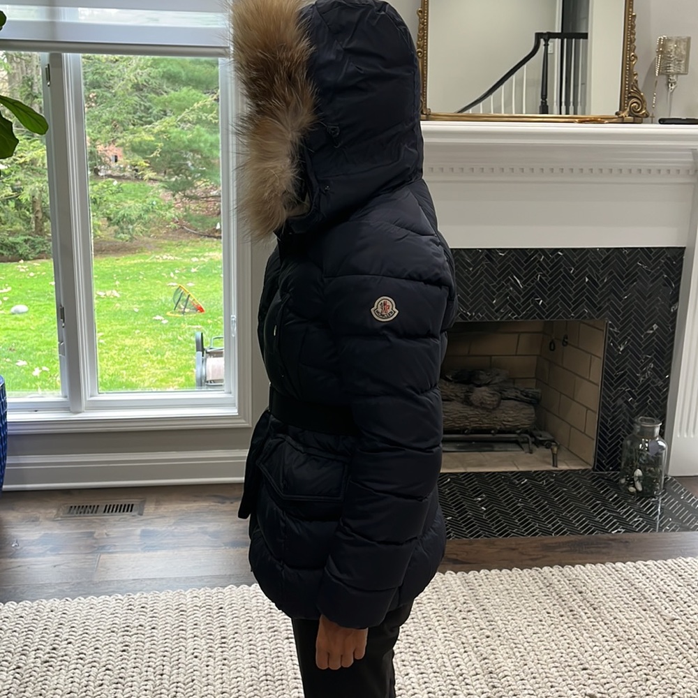 NAVY BLUE MONCLER JACKET